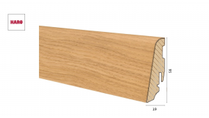 Medinė faneruota grindjuostė Haro Ąžuolas Branch Knots 1958 MM