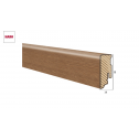 Medinė faneruota grindjuostė Haro Ąžuolas Smoked 16*40 MM