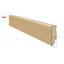 Medinė faneruota grindjuostė Haro Ąžuolas Invisible Brushed 16*58 MM