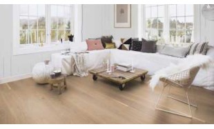 Trisluoksnė parketlentė Boen Plank Ąžuolas White Andante 181 MM