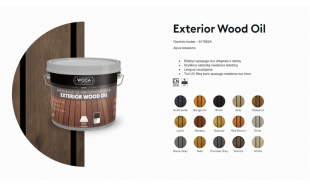 Alyva terasoms Woca Exterior Oil Walnut, 2,5 L