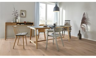 IŠPARDAVIMAS Trisluoksnė parketlentė Boen Plank Ąžuolas White Vivo 209 MM 2 rūšis