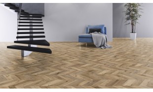 Akcija! Laminuotos grindys Kaindl Natural Touch Wide 8.0 Fishbone Ąžuolas Fortress Rochesta