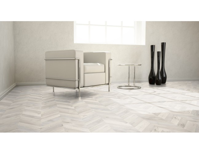 IŠPARDAVIMAS Laminuotos grindys Kaindl Natural Touch Wide 8.0 Fishbone Ąžuolas Alnwig