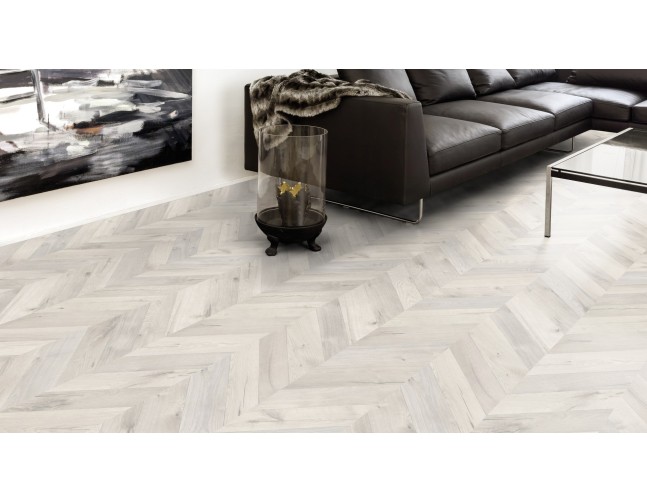 IŠPARDAVIMAS Laminuotos grindys Kaindl Natural Touch Wide 8.0 Fishbone Ąžuolas Alnwig