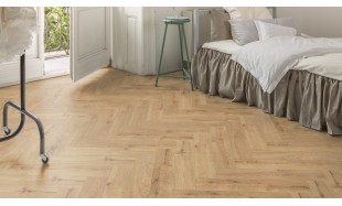 Akcija! Laminuotos grindys Kaindl Maestro Herringbone 8.0 Ąžuolas Edinburgh