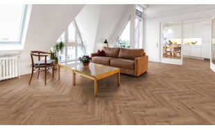 Akcija! Laminuotos grindys Kaindl Maestro Herringbone 8.0 Ąžuolas Harlech