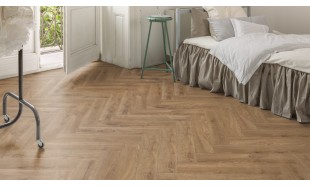 Akcija! Laminuotos grindys Kaindl Maestro Herringbone 8.0 Ąžuolas Harlech