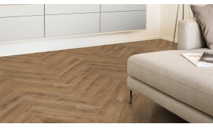 Akcija! Laminuotos grindys Kaindl Maestro Herringbone 8.0 Ąžuolas Harlech