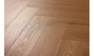 Akcija! Akustinė SPC vinilinė grindų danga Nomad Flo Premium Heringbone Guanay
