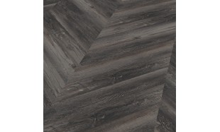 IŠPARDAVIMAS Vinilo danga OneFlor ECO 55 Chevron Pušis Smoked Black 2.5 MM