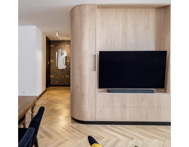 Akustinė SPC vinilinė grindų danga Nomad Flo Premium Heringbone Revenga