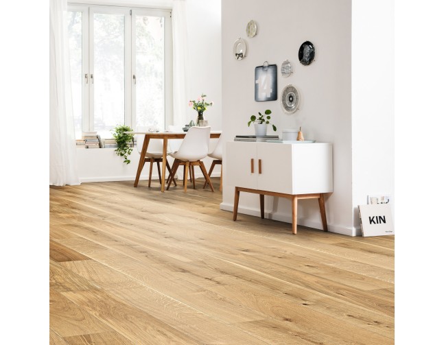 Akcija! Trisluoksnė parketlentė Haro Plank 4000 Jubilee Edition Ąžuolas Natural 4V