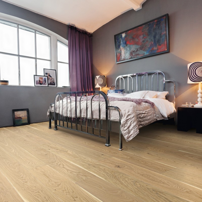 Trisluoksnė parketlentė Haro Plank 4000 Jubilee Edition Ąžuolas Light Natural 4V