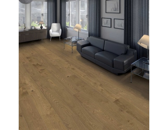 Trisluoksnė parketlentė Haro Plank 2500 Ąžuolas Vintage Brown Universal 2V