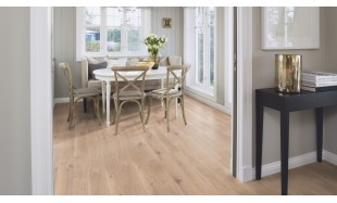 IŠPARDAVIMAS Trisluoksnė parketlentė Boen HOME Plank Ąžuolas Village White 13 mm