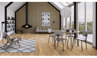 Trisluoksnė parketlentė Boen Plank Ąžuolas Authentic Vivo 138 MM