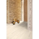 Trisluoksnė parketlentė Boen Longstrip Uosis White Live Pure Andante