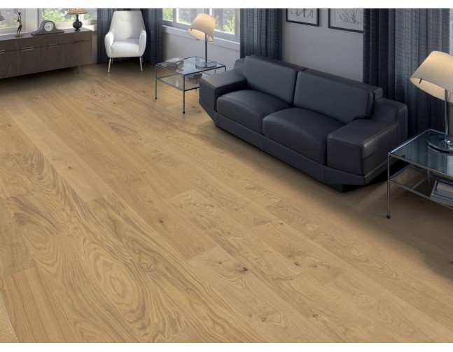 Akcija! Trisluoksnė parketlentė Haro Plank 2500 Ąžuolas Markant Natural 2V