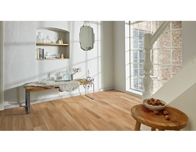 IŠPARDAVIMAS Trisluoksnė parketlentė Boen Longstrip Ąžuolas Forte