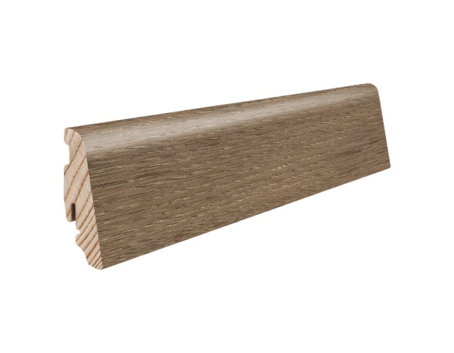 Medinė laminuota grindjuostė Disano by Haro Ąžuolas Victoria Velvet Brown 19*58 MM