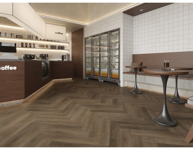 Vinilo danga Nomad Flo Dry Back Herringbone Sabeti 2,5 mm