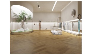 IŠPARDAVIMAS Vinilo danga Nomad Flo Dry Back Herringbone Guanay 2,5 mm