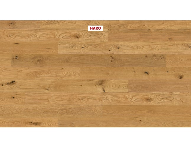 IŠPARDAVIMAS Dvisluoksnė parketlentė Haro Plank Maxim Ąžuolas Universal Economy 4V