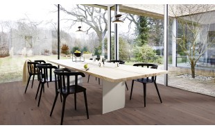 IŠPARDAVIMAS Trisluoksnė parketlentė Boen Plank Ąžuolas Rustic Basalt Mix 181 MM