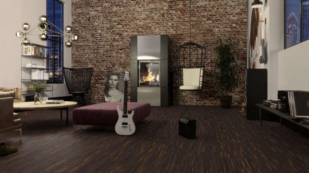 Trisluoksnė parketlentė Boen Fineline Ąžuolas Smoked nuotrauka