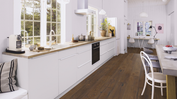 Trisluoksnė parketlentė Boen Castle Handcrafted Ąžuolas Antique