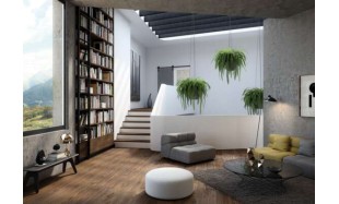 IŠPARDAVIMAS Trisluoksnė parketlentė Boen Plank Handcrafted Ąžuolas Antique Brown 181 MM