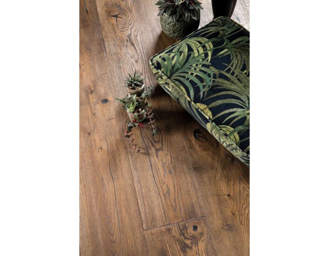 IŠPARDAVIMAS Trisluoksnė parketlentė Boen Plank Handcrafted Ąžuolas Antique Brown 181 MM