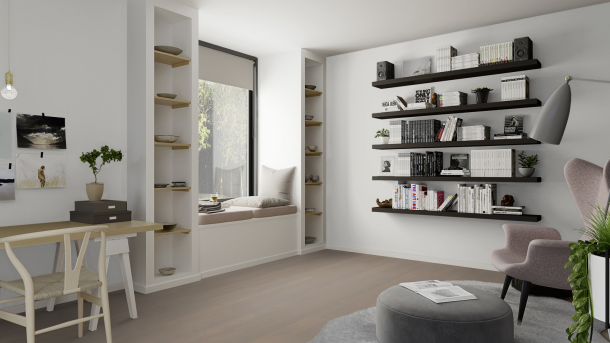 Trisluoksnė parketlentė Boen Castle Live Pure Ąžuolas Horizon