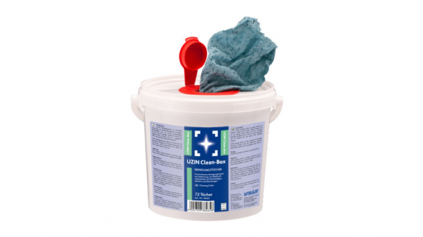 Universalios valymo servetėlės UZIN Clean-Box, 72 vnt. nuotrauka