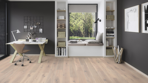 Trisluoksnė parketlentė Boen Castle Live Pure Ąžuolas Pale