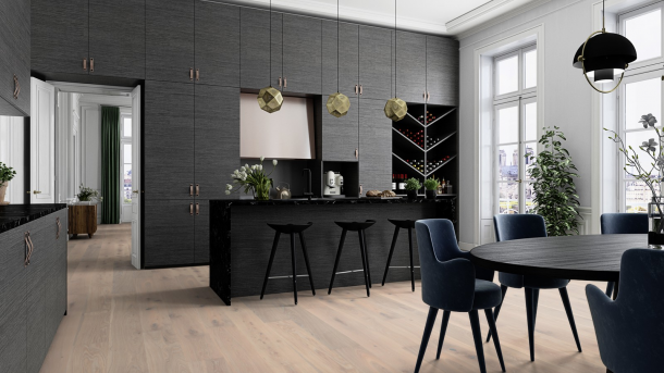 Trisluoksnė parketlentė Boen Castle Live Pure Ąžuolas Pale