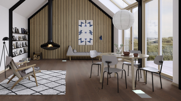 Trisluoksnė parketlentė Boen Castle Live Pure Ąžuolas Brazilian