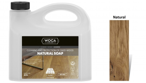 Muilas medinėms grindims Woca Natural Soap, 2,5 L nuotrauka