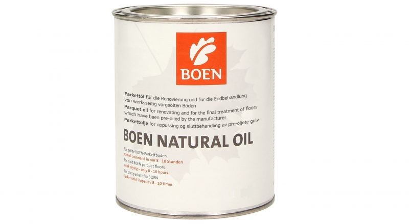 Alyva medinėms grindims Boen Natural Oil, 2.5 L nuotrauka