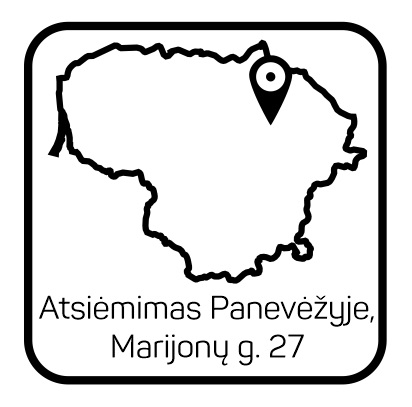 Atsiėmimas parduotuvėje – Marijonų g. 27, Panevėžys