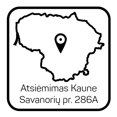 Atsiėmimas parduotuvėje – Savanorių pr. 286A, Kaunas