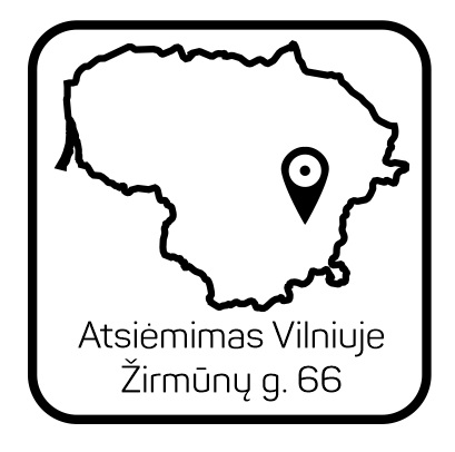 Atsiėmimas parduotuvėje – Žirmūnų g. 66, Vilnius